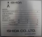 Ishida Checkweigher DACS-WN-012-SB/PB-I Checkweigher w/Reject up to 1200 grams
